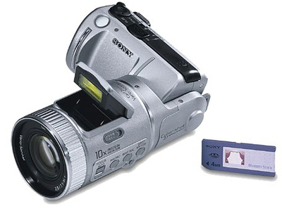 索尼DSC-F505V数码相机产品图赏